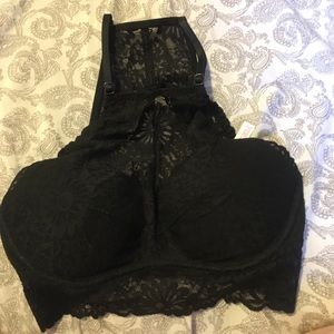 black lace bra
